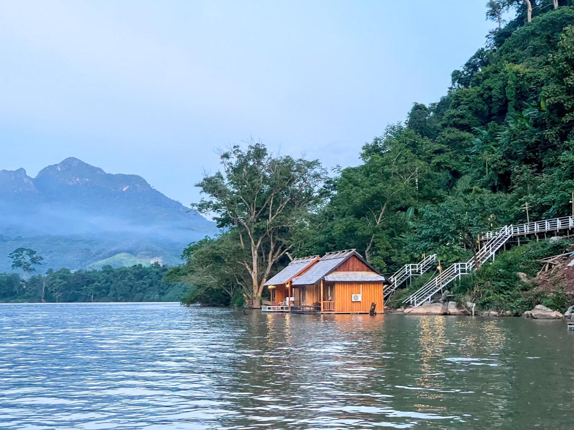 Nongkhiaw The Float House Hotel Kültér fotó